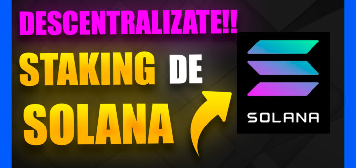 Cómo Hacer STAKING DESCENTRALIZADO de SOLANA ( SOL ) 👉 Tutorial Paso a Paso ✅