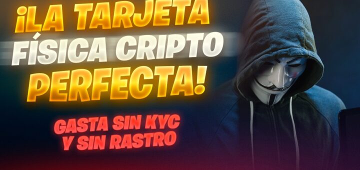 💳 ¡La TARJETA CRIPTO FÍSICA MÁS BESTIA! 🔥 Gasta tus Criptos SIN KYC y SIN LÍMITES con BANCUS 🚀