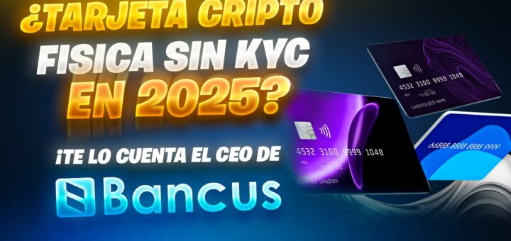 🚨 ¿TARJETA CRIPTO FÍSICA y SIN KYC? 😱 Entrevista al CEO de BANCUS ✅​ Nos lo Cuenta TODO! 💯​