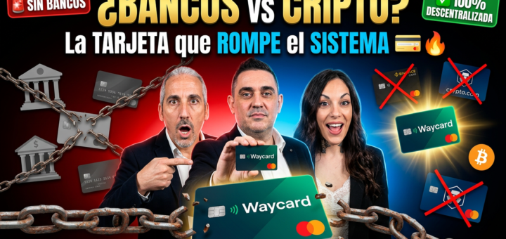 El CEO de WAYCARD DESTROZA las TARJETAS CRIPTO FALSAS 😱🔥 La ÚNICA 100% DESCENTRALIZADA✅