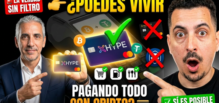 ¿Se Puede VIVIR Pagando TODO con CRIPTO 😱 El REPRESENTANTE de XHYPE RESPONDE sin FILTRO
