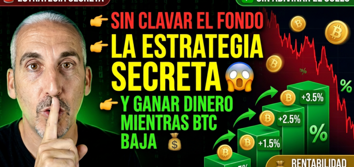 La ESTRATEGIA SECRETA para COMPRAR BTC SIN CLAVAR el FONDO 😱 Y GANAR DINERO MIENTRAS BAJA