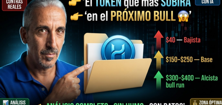 El TOKEN CRIPTO que más SUBIRÁ en el PRÓXIMO BULL RUN😱 ANÁLISIS COMPLETO sin HUMO, DATOS REALES ✅​